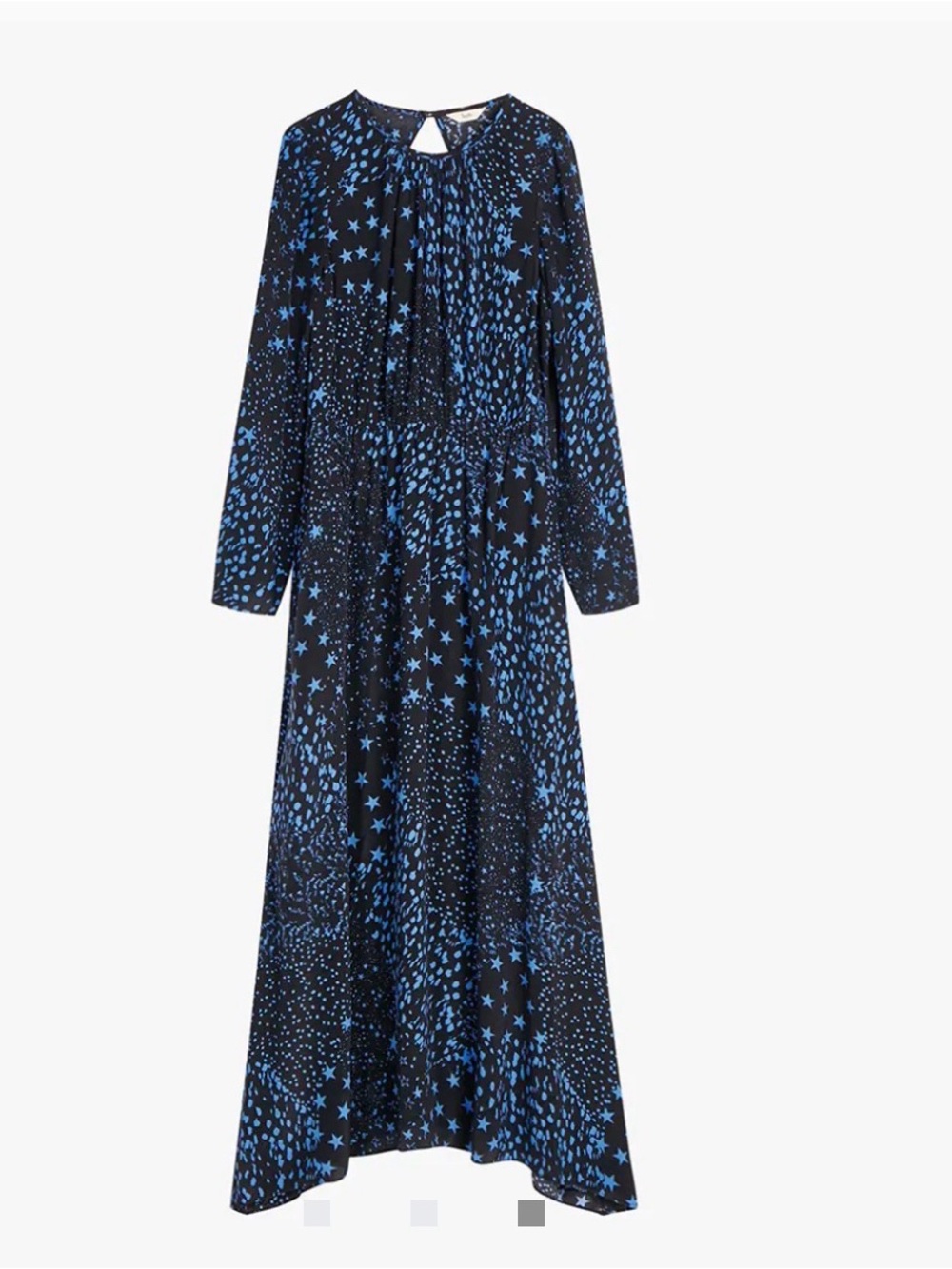 New Hush Blue Willow Midi Dress - Size is UK10
